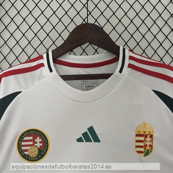 Nuevo Tailandia 2ª Camiseta Hungria 2024 Blanco Baratas